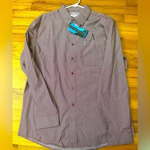 Cinch men’s shirt. Size Large. NWT
